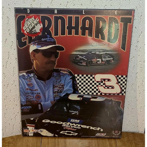Dale Earnhardt 3 - 16×20 2000 Nascar Starline POSTER on Wood - Picture 2 of 5